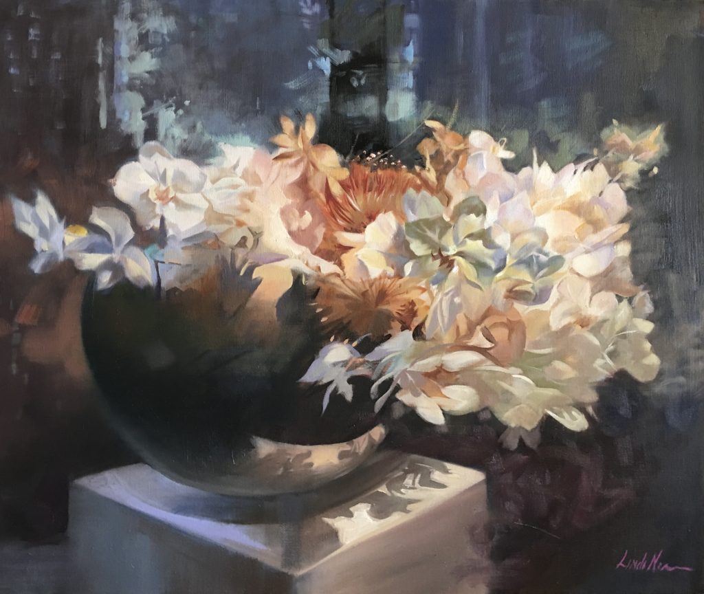 Heavenly Orchids by Linda Nearon Artist